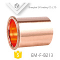 EM-F-B213 Short copper coupling pipe fitting